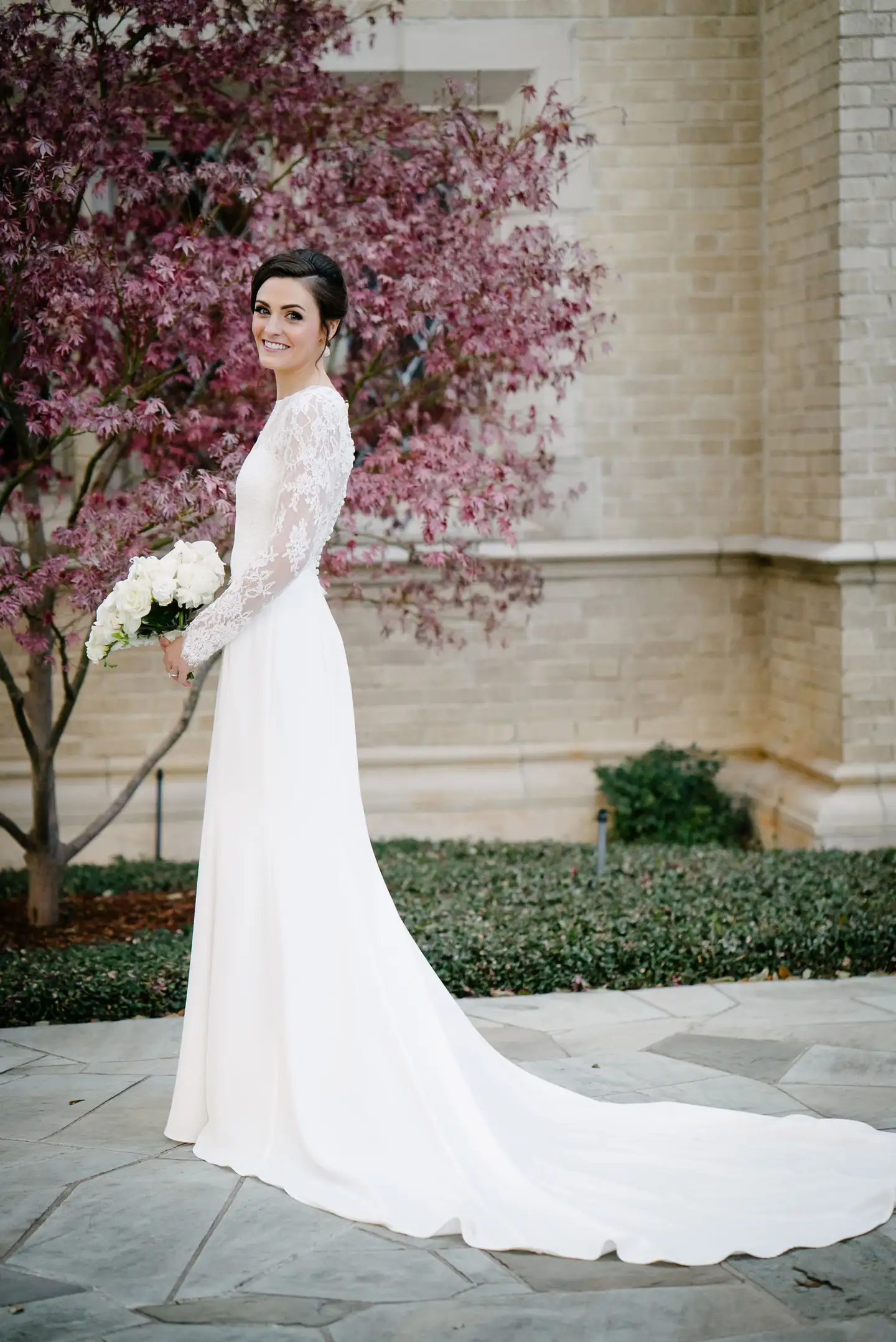 Long sleeve bridal gowns 2019 cheap